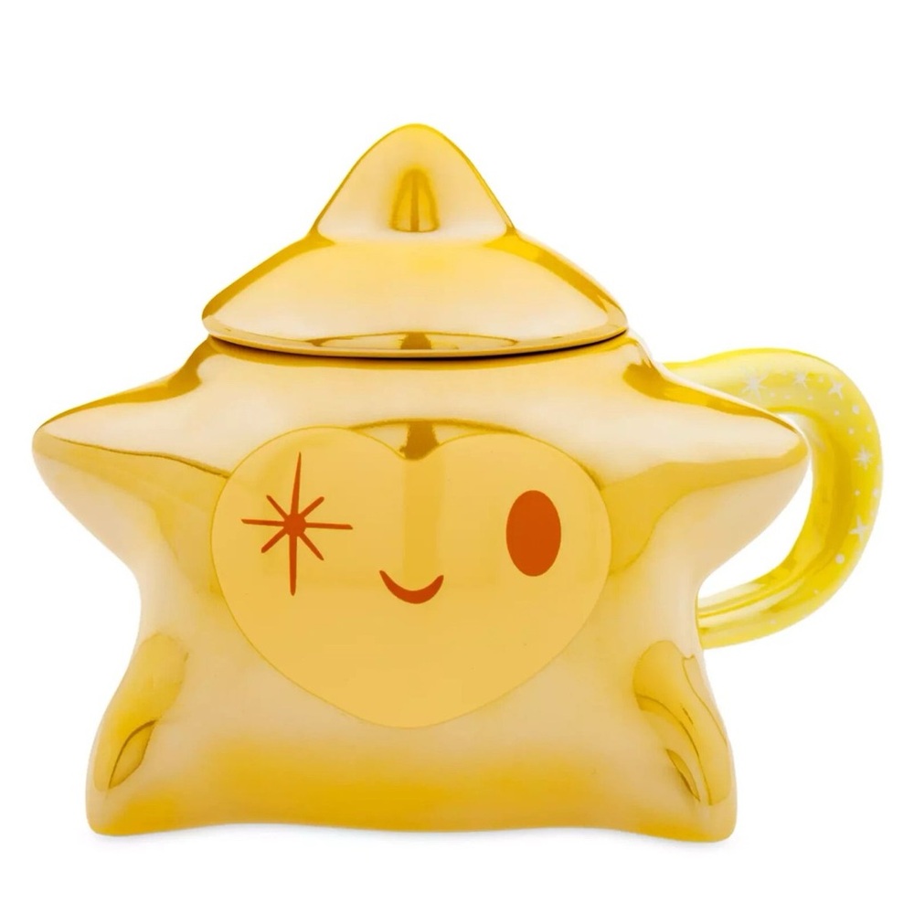 Disney Parks Wish Star Mug and Lid New With Tag
